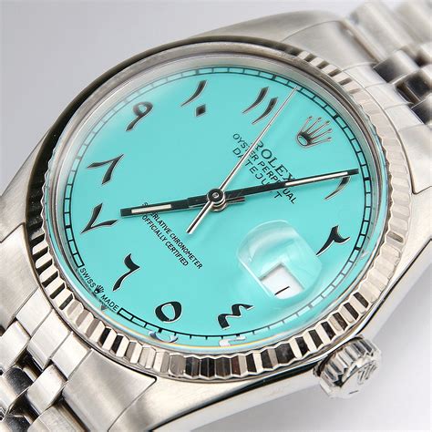 rolex watch tiffany|rolex tiffany arabic dial.